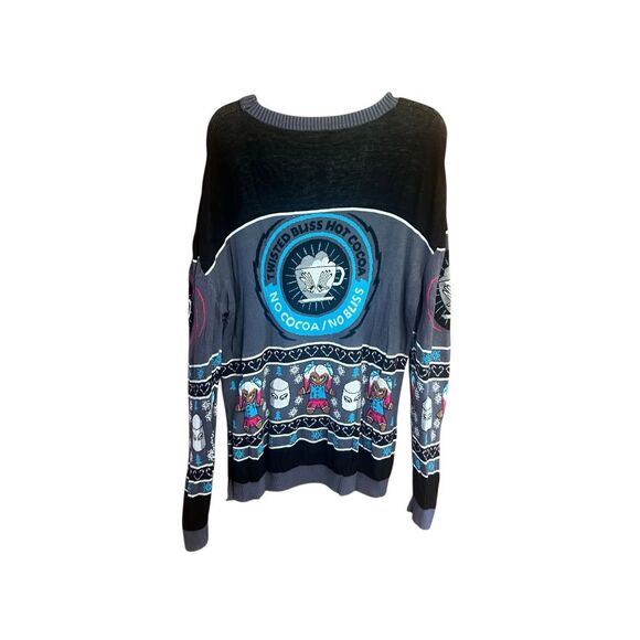 OFFICIAL WWE AUTHENTIC ALEXA BLISS "NO COCOA, NO BLISS" UGLY HOLIDAY SWEATER Sz - Picture 2 of 6